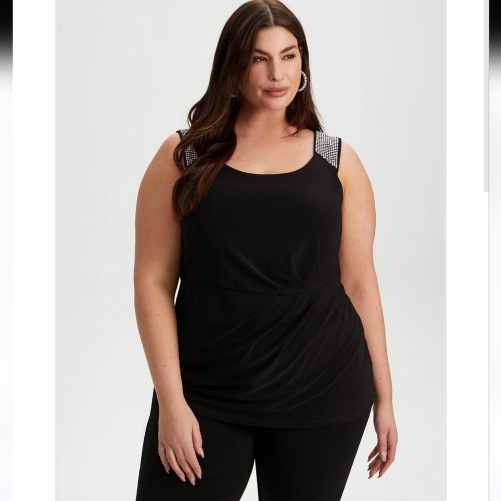 Laura Crystal Detail Top